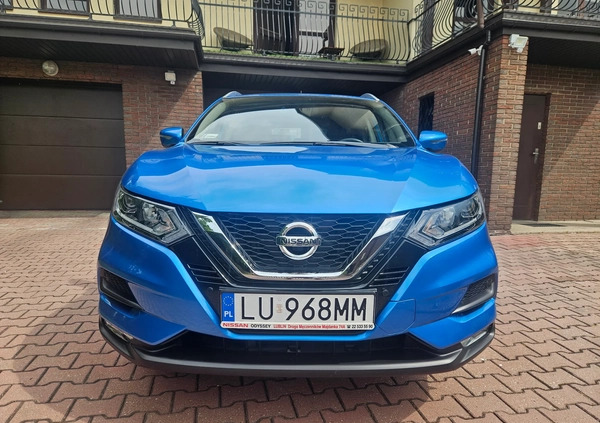 Nissan Qashqai cena 88500 przebieg: 55528, rok produkcji 2021 z Lublin małe 326